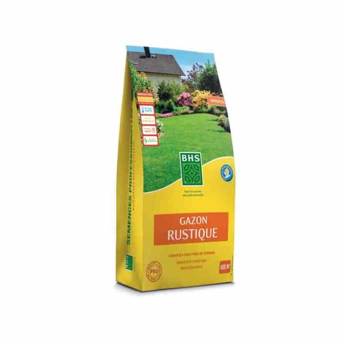 BHS Hardy Grass Seed - 3 kg Box - Weather Resistant - Sun - Red