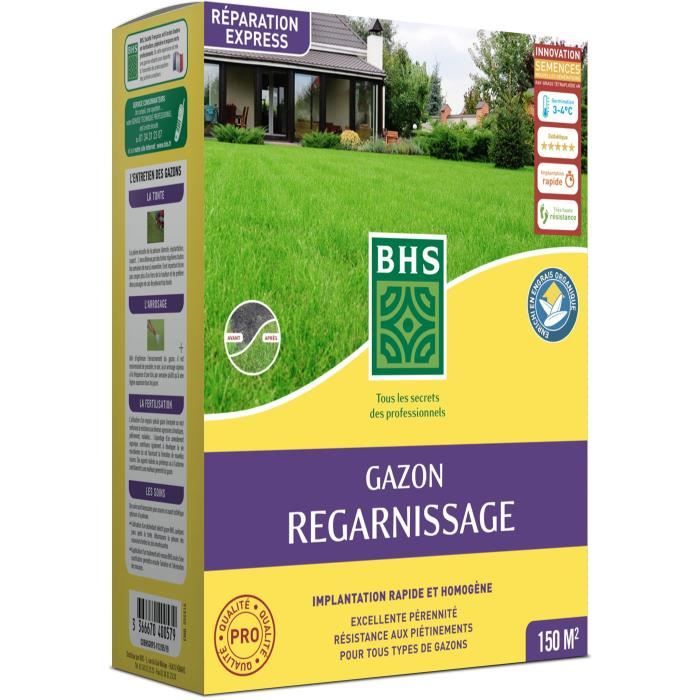 BHS Grass Seed - Lawn Reseeding 3 KG