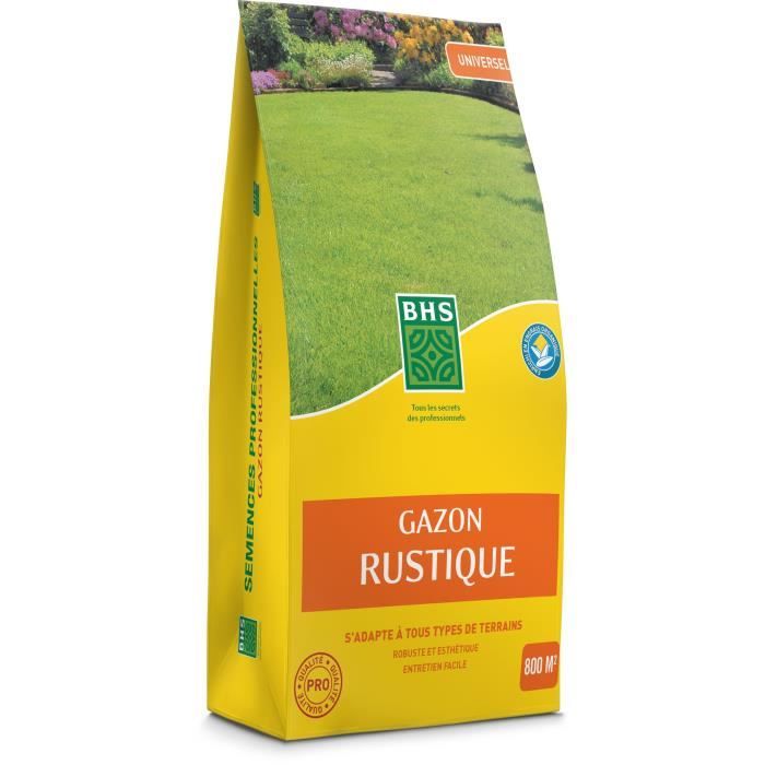 BHS Grass Seed - Rustic Grass 20 KG - For Traditional Gardens