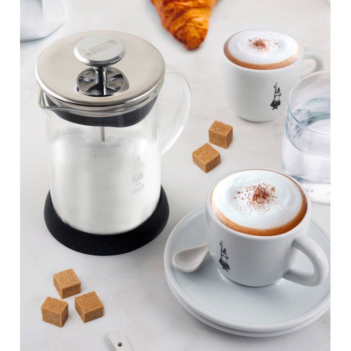 BIALETTI Milk Frother - CAPPUCCINATORE GLASS - 330 ml - Glass