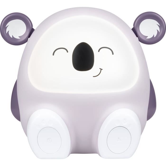 Enceinte lumineuse & veilleuse - BIGBEN - Koala - Bluetooth 5.0, 15W, Veilleuse réglable, Minuterie, Batterie USB-C