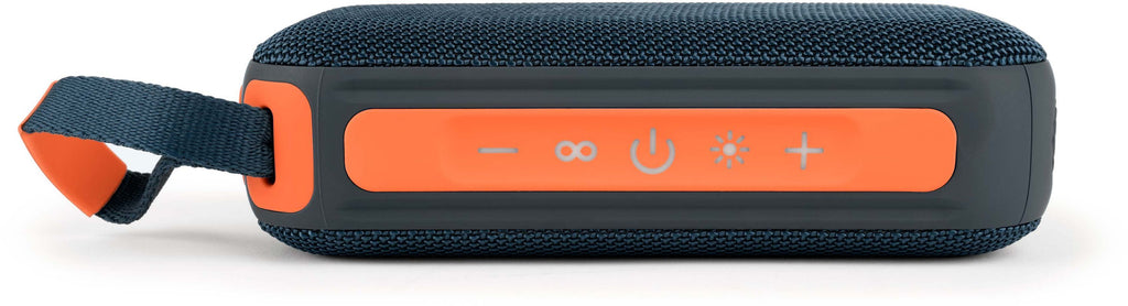 BIGBEN PARTY - Light-up Bluetooth Speaker - Blue and Orange