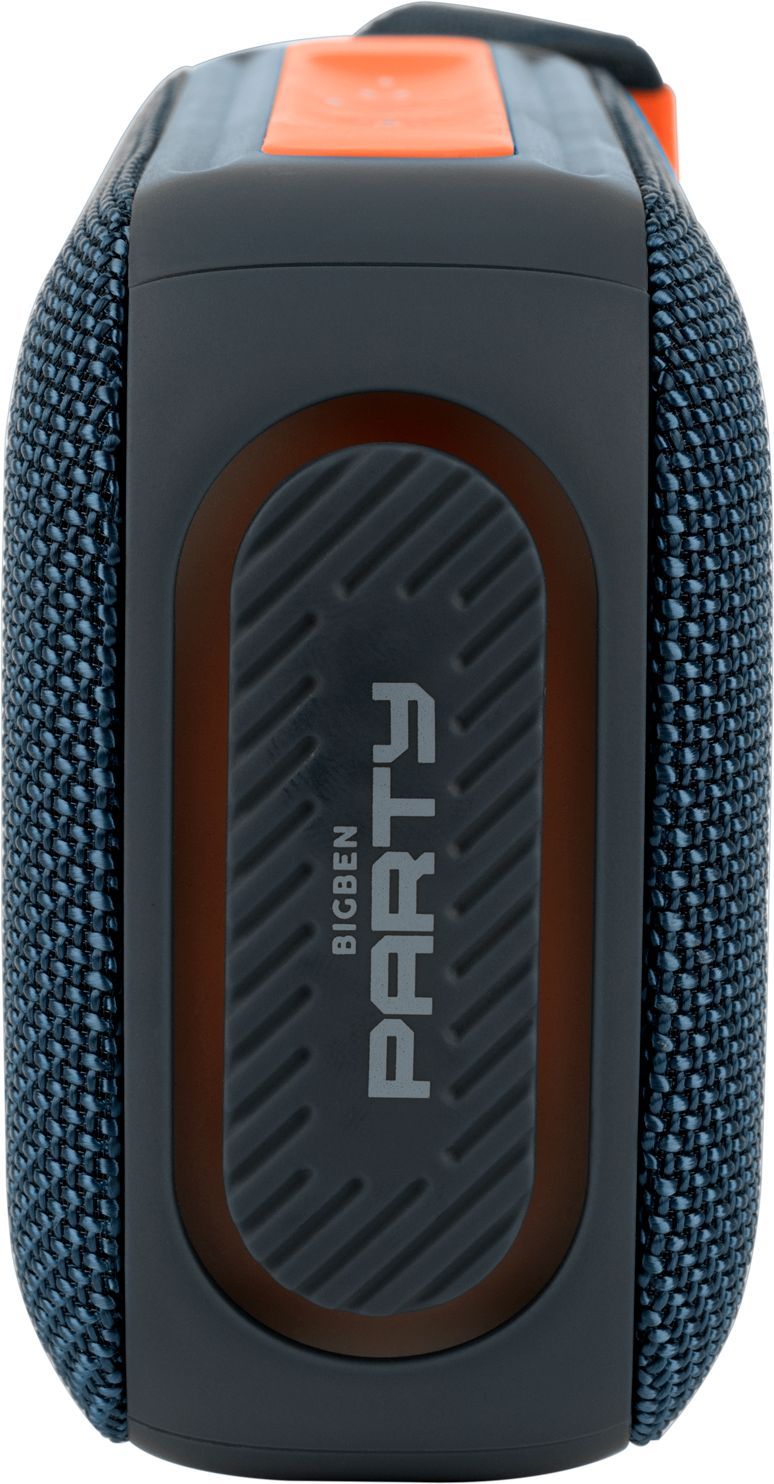 BIGBEN PARTY - Light-up Bluetooth Speaker - Blue and Orange