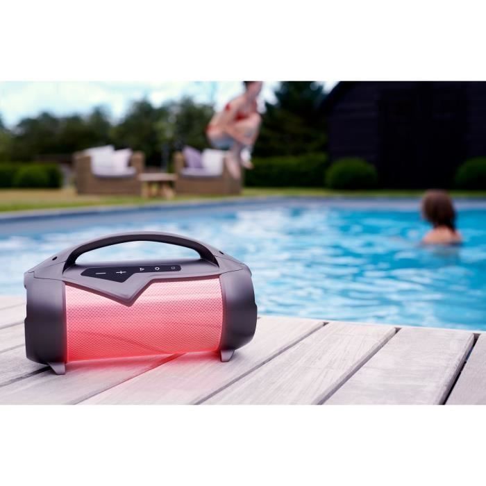 BIGBEN PARTYBTIPLITE - Bluetooth Speaker - 50W - USB, SD, AUX-IN - IPX54 - Outdoor