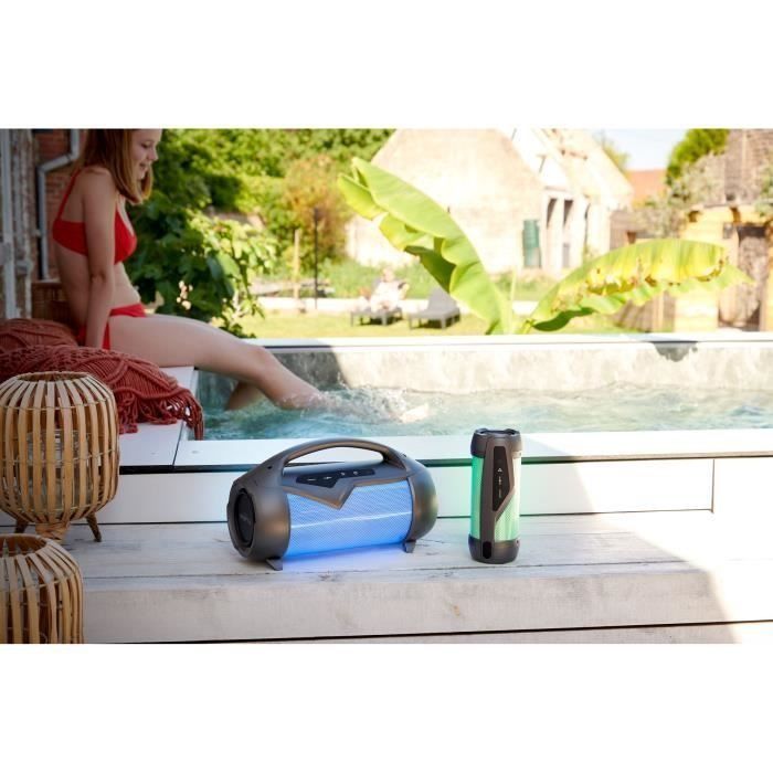 BIGBEN PARTYBTIPLITE - Bluetooth Speaker - 50W - USB, SD, AUX-IN - IPX54 - Outdoor