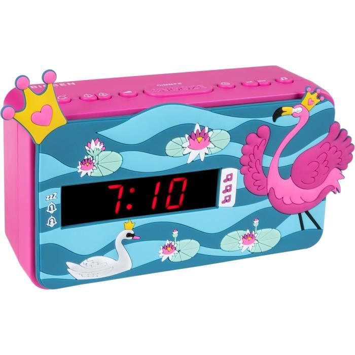 BIGBEN INTERACTIVE R15PRINCESS3D LED Alarm Clock - 3D Effect - Princess Design