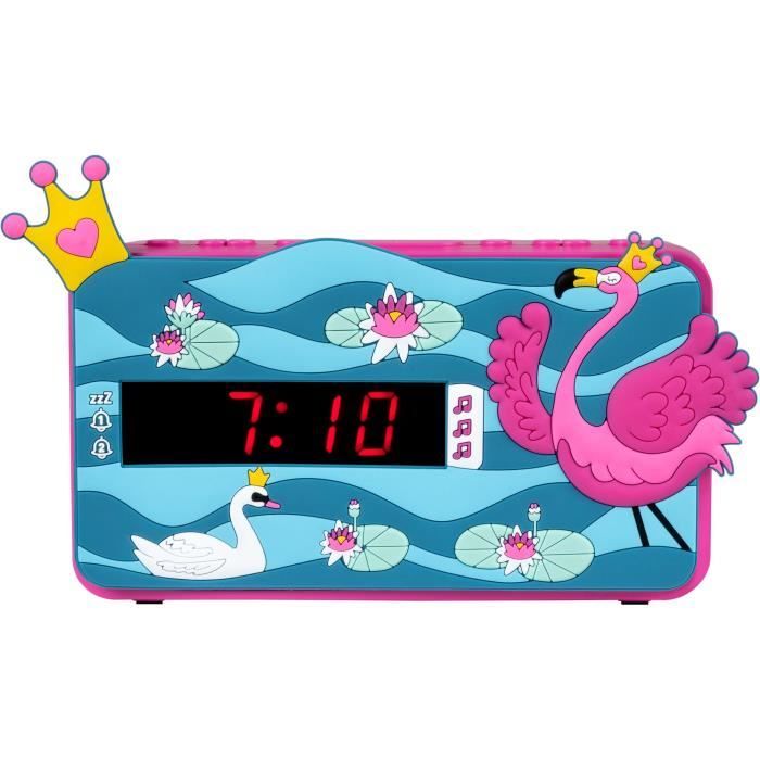 BIGBEN INTERACTIVE R15PRINCESS3D LED Alarm Clock - 3D Effect - Princess Design