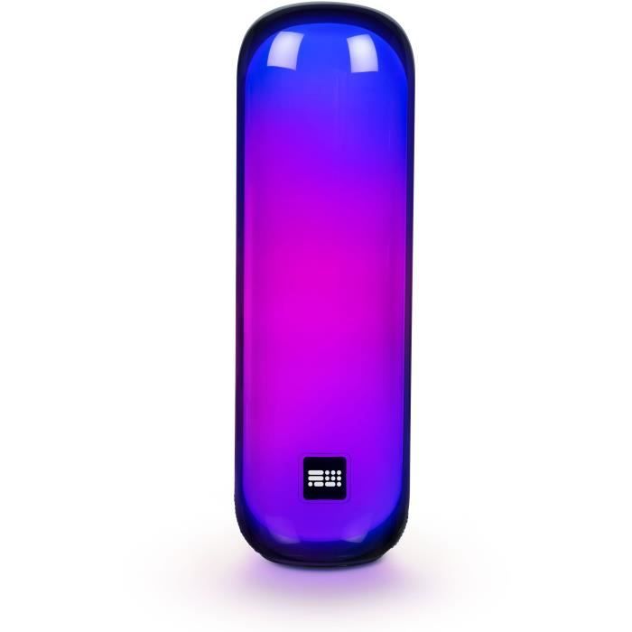 BIGBEN 180° Wireless Light-Up Speaker - PARTYBTTUBEBK - Bluetooth - 30W - 4-Hour Battery Life