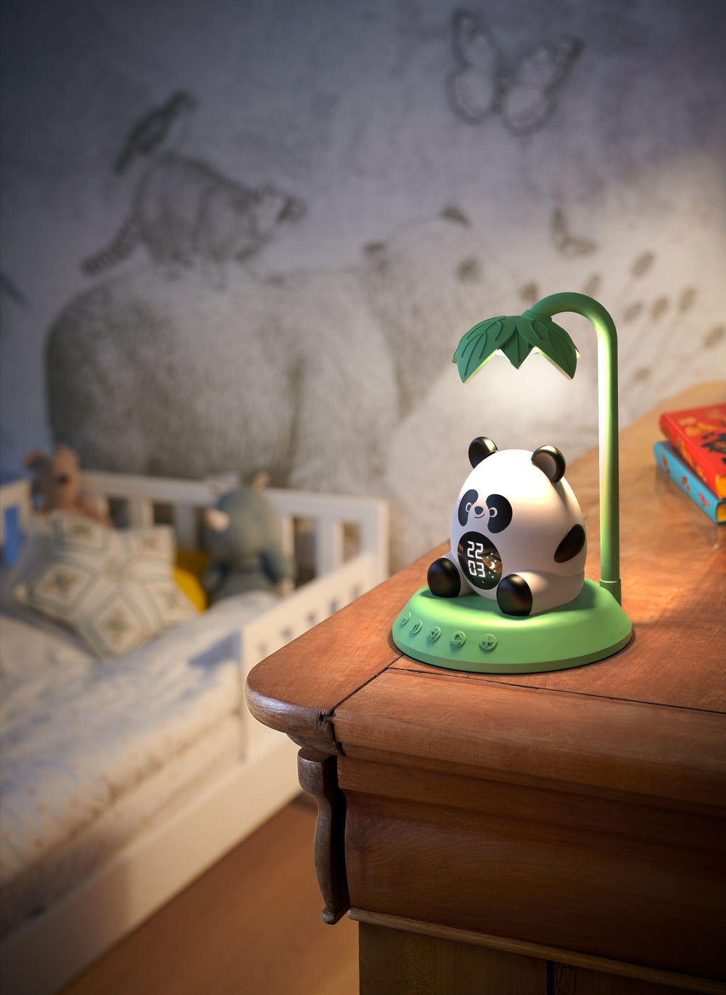 BIGBEN KIDS Alarm Clock with Nightlight - Panda
