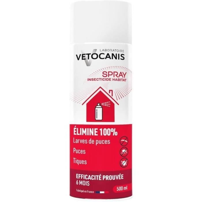 Anti-parasitic Spray - VETOCANIS - Flea and Tick Repellent for Home
