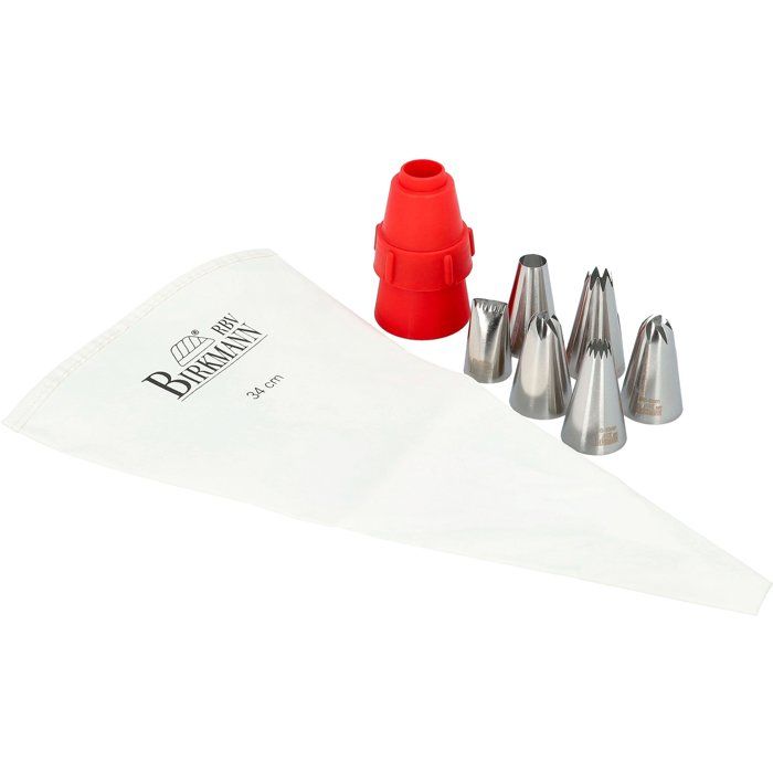 Cake Decorating Set with 6 Nozzles for Beginners, Easy to Use