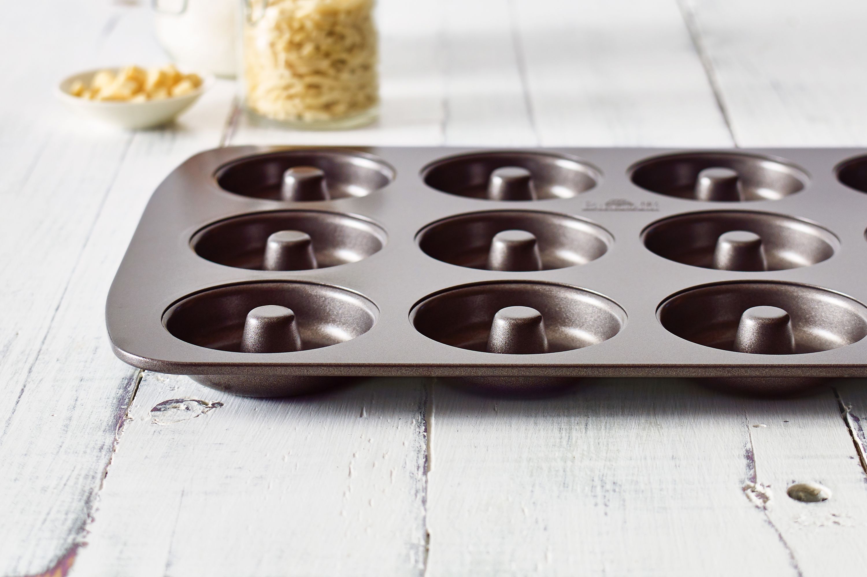 BIRKMANN Donut Baking Tray - Carbon Steel - Non-stick - 12 Molds - Ø7 cm