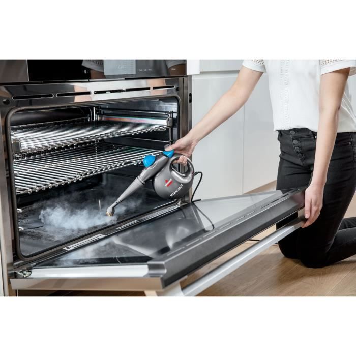 BISSELL B2635J SteamShot 2635J Duck-Style Steam Cleaner - 4.5 Bar Pressure - 7 Accessories
