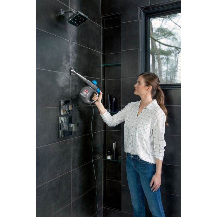 BISSELL B2635J SteamShot 2635J Duck-Style Steam Cleaner - 4.5 Bar Pressure - 7 Accessories