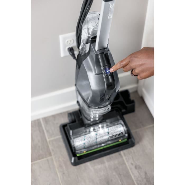 BISSELL CrossWave Hydrosteam PET Select Corded Steam Mop Vacuum Cleaner - Hard Floors and Carpets - Self-Cleaning