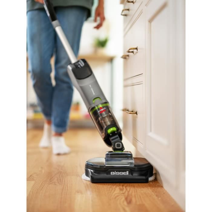 BISSELL SpinWave + Vac Pet Cordless Vacuum Cleaner - 25.9V - 70 min Runtime - 3 Modes
