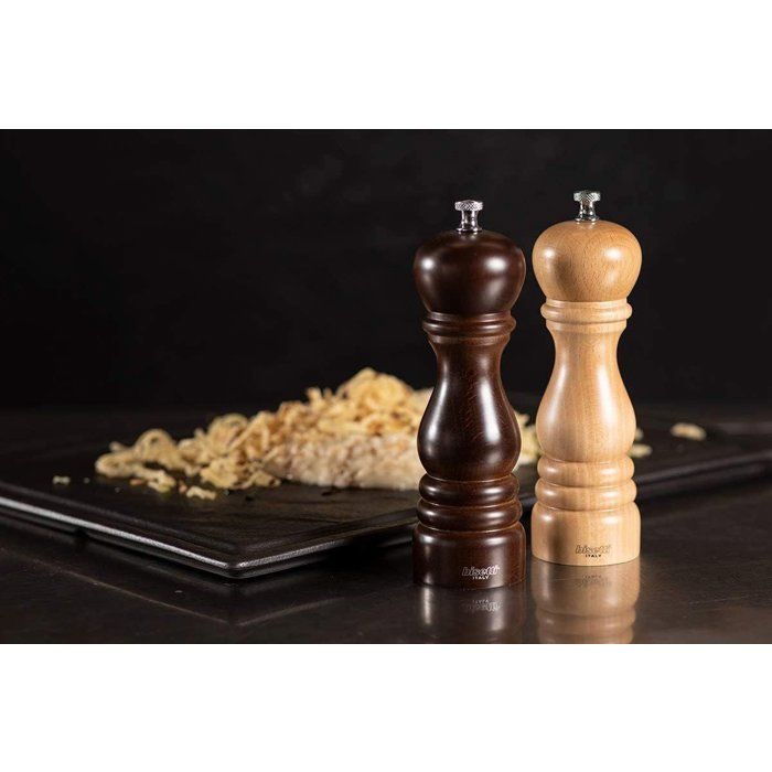 BISETTI Pepper Mill - ROMA - 13 cm - Walnut