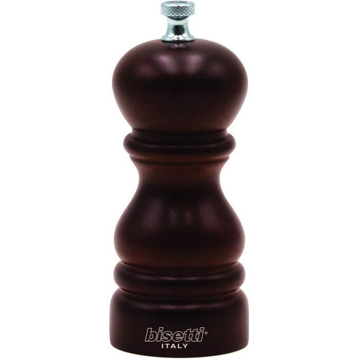 BISETTI Pepper Mill - ROMA - 13 cm - Walnut