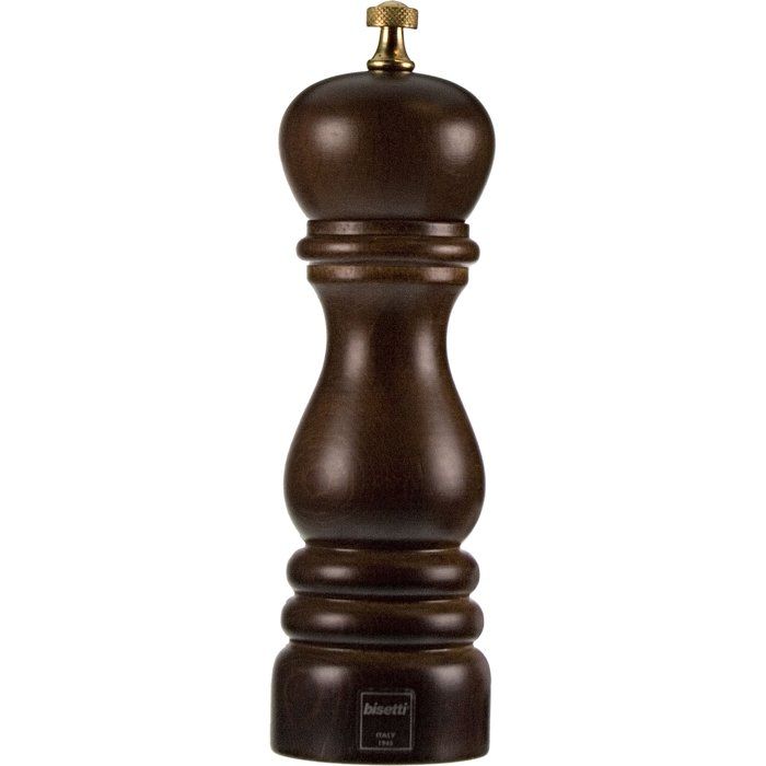 BISETTI Pepper Mill - ROMA - 19 cm - Walnut