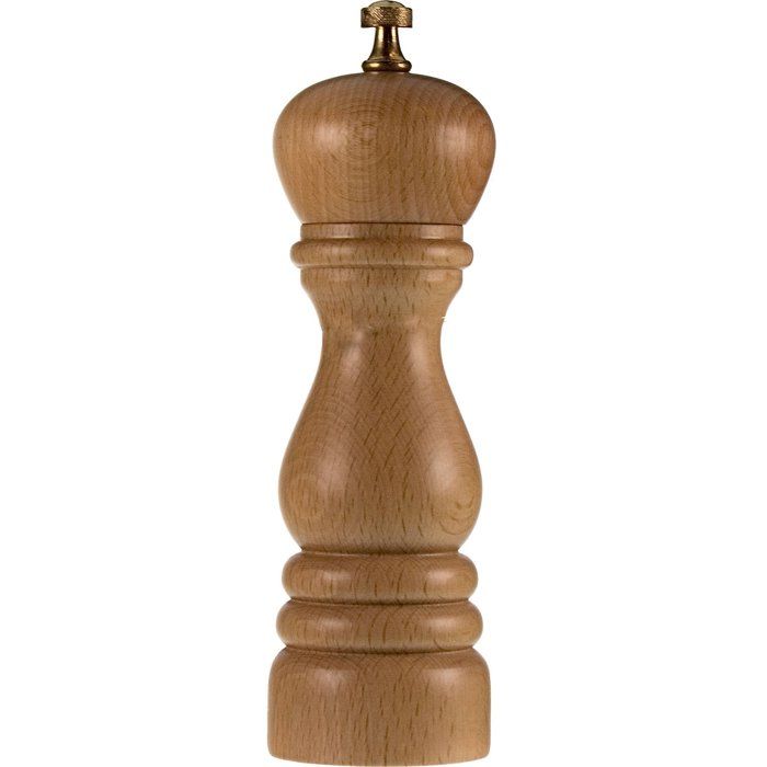 BISETTI Pepper Mill - ROMA - 19 cm - Walnut