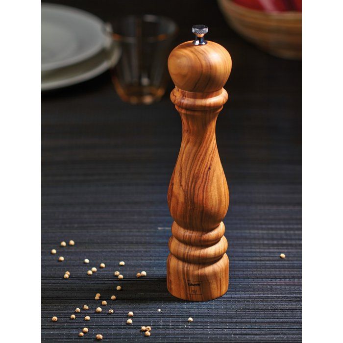 BISETTI Salt Mill - ROMA - 25 cm - Walnut