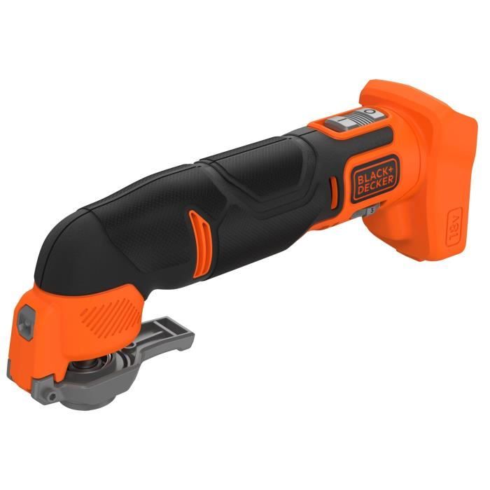 Outil oscillatoire multifonction sans fil - BLACK&DECKER - BDCOS18N-XJ - 18V - Sans batterie - 18 accessoires