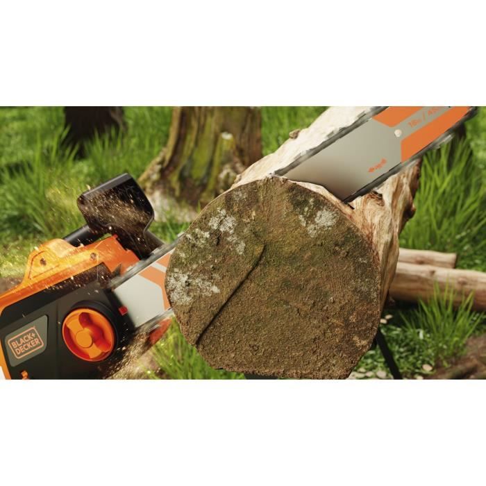 BLACK+DECKER Corded Electric Chainsaw - BECS2245-QS - 2200W - 45 cm