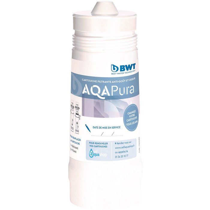 BWT AQA-PURA Under-Sink Filter - 10,000 L Capacity - Complete Kit