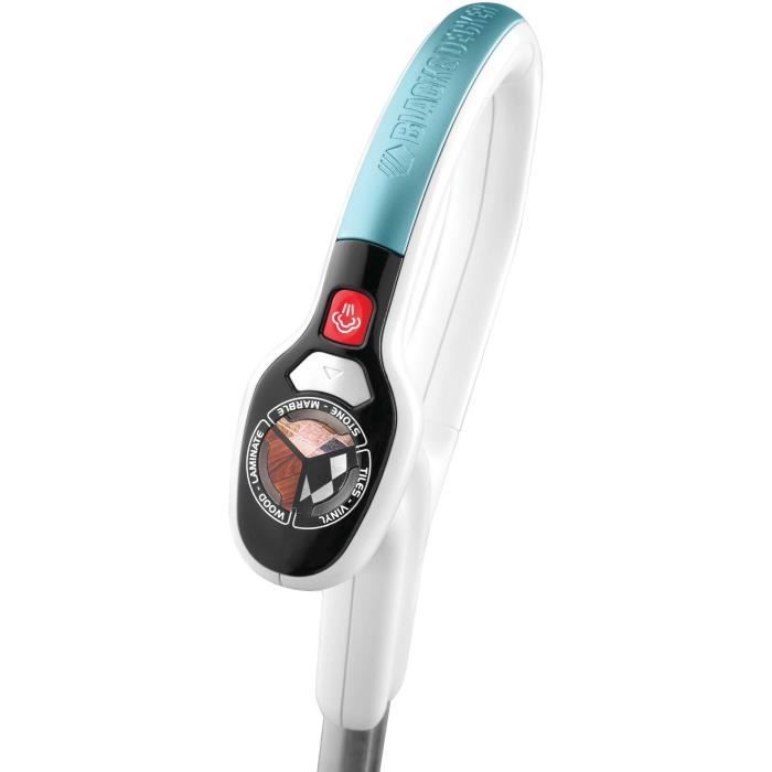 BLACK & DECKER FSM1630-QS Delta Head Steam Mop - 1600W - 460 ml Tank - 4 Accessories