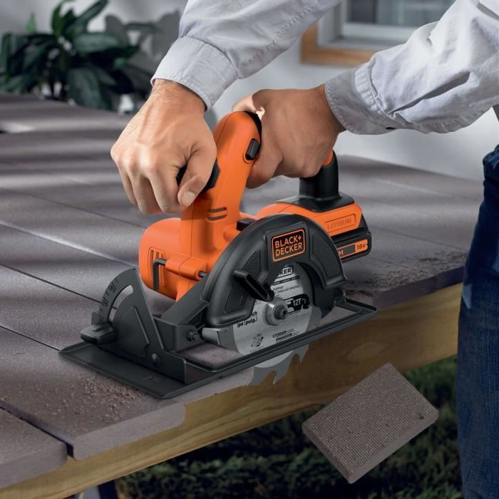 BLACK & DECKER Cordless circular saw BDCCS18N-XJ - 140 mm - 18 V