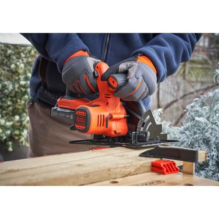 BLACK & DECKER Cordless circular saw BDCCS18N-XJ - 140 mm - 18 V