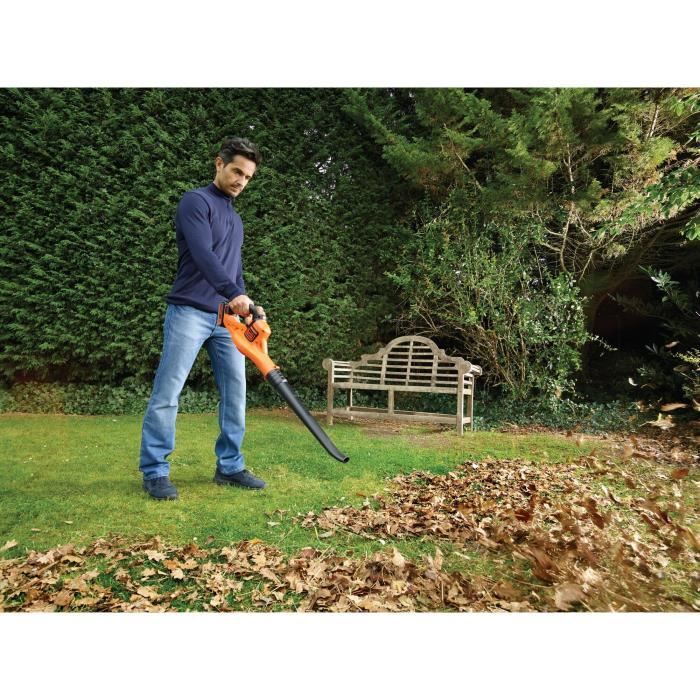 BLACK+DECKER GWC1820PCB-XJ Cordless Blower - 18V - 209 km/h 209km/h
