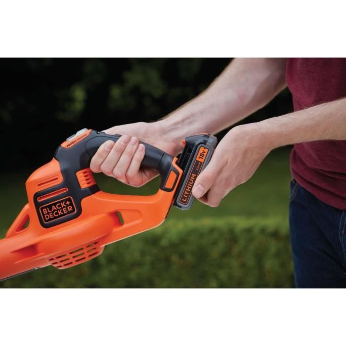 BLACK+DECKER GWC1820PCB-XJ Cordless Blower - 18V - 209 km/h 209km/h