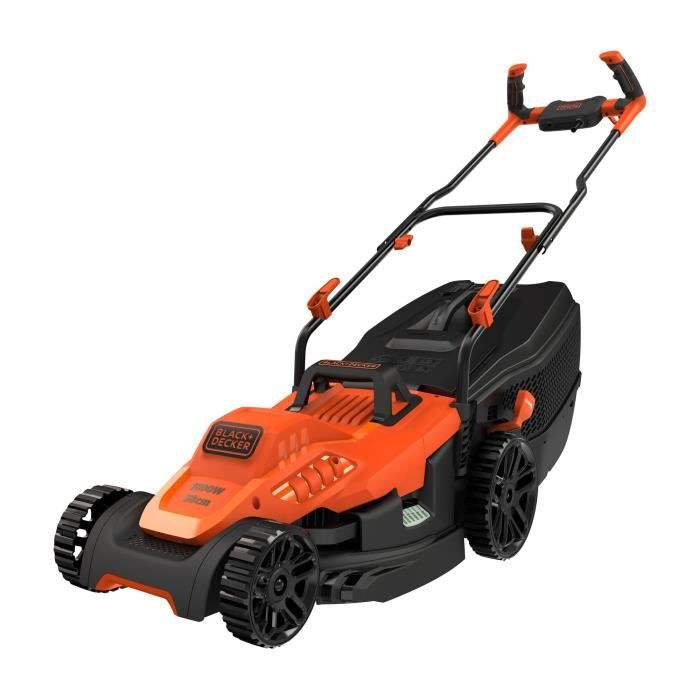 BLACK & DECKER Lawnmower - 38 cm, 1600W, Handle Bike BEMW471BH