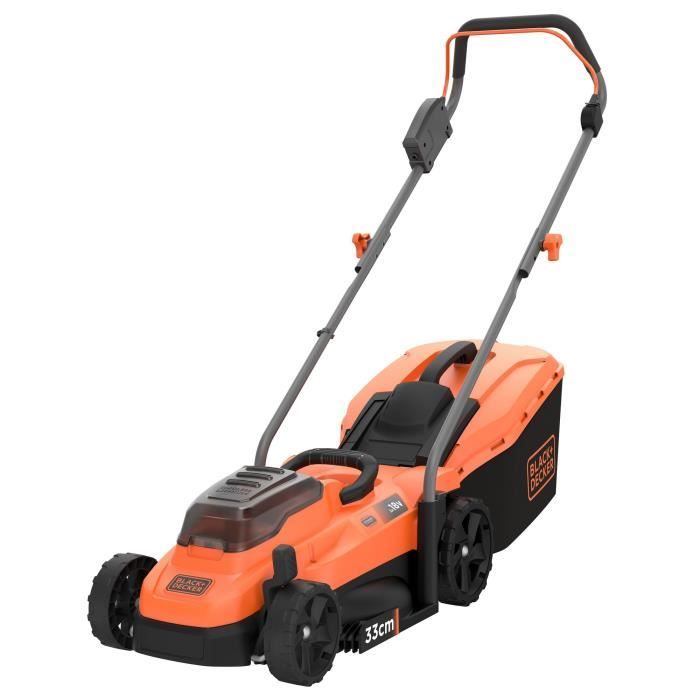 BLACK & DECKER Cordless Lawn Mower 33 cm LITHIUM 18V - 2.5Ah - BCMW3318N-XJ