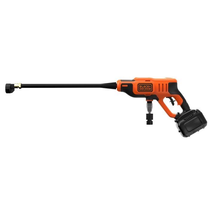 Cordless Pressure Washer - BLACK+DECKER - BCPC18B-XJ - 24 Bar - 18V - Battery Not Included