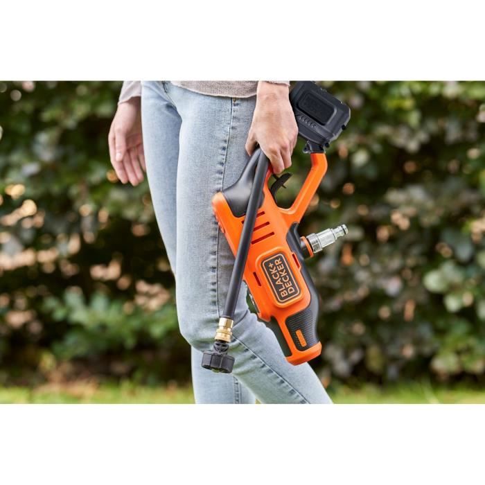 Cordless Pressure Washer - BLACK+DECKER - BCPC18B-XJ - 24 Bar - 18V - Battery Not Included