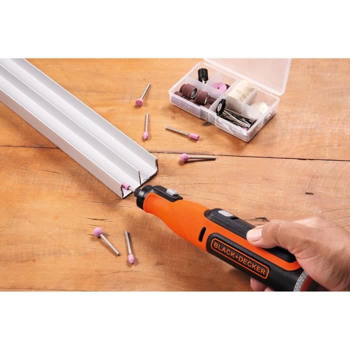 BLACK+DECKER BCRT8I-XJ 7.2V Cordless Multi-Tool - 36 Accessories