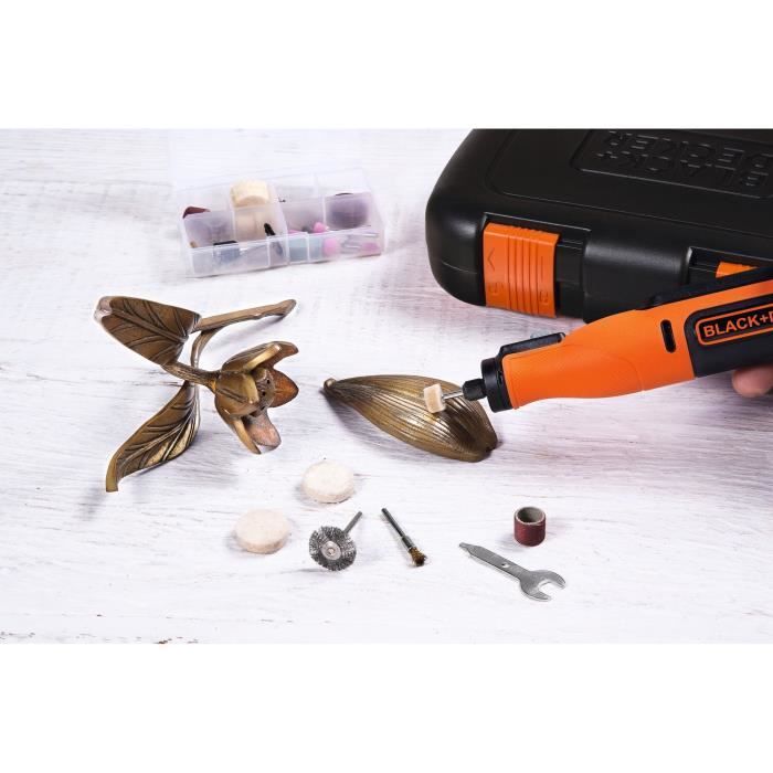 BLACK+DECKER BCRT8I-XJ 7.2V Cordless Multi-Tool - 36 Accessories