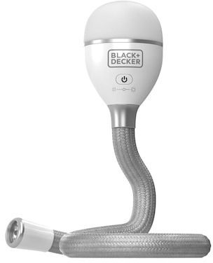Lampe serpent 2 en 1 - BLACK&DECKER - BDCFSL01-XJ - 3,5V - 150/50-500 lumen - Corps flexible