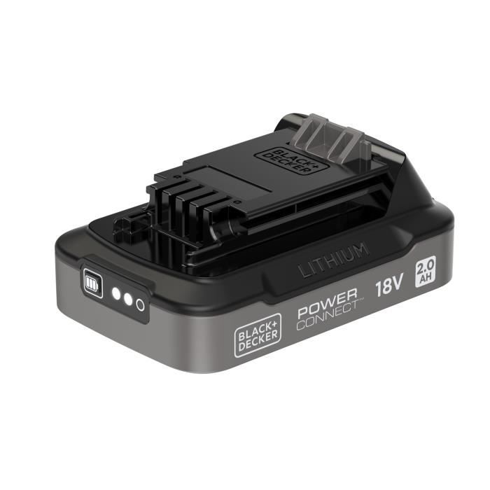 BLACK+DECKER 18V 2Ah Battery BDL2018S-XJ Black