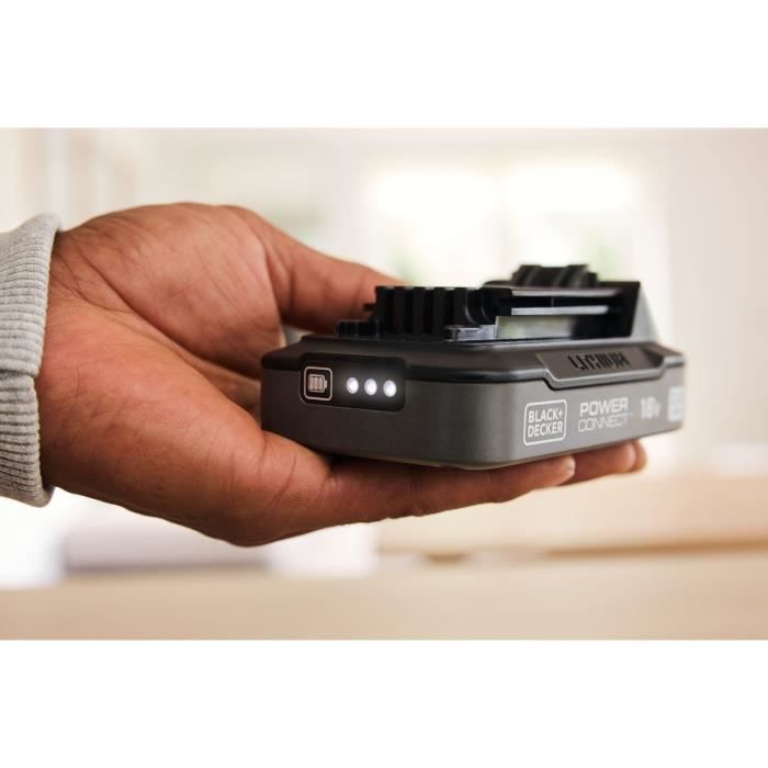 BLACK+DECKER 18V 2Ah Battery BDL2018S-XJ Black