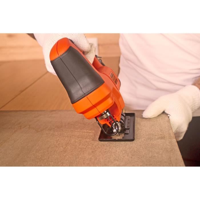 BLACK+DECKER Jigsaw - 400W - 3000 rpm - T-blade
