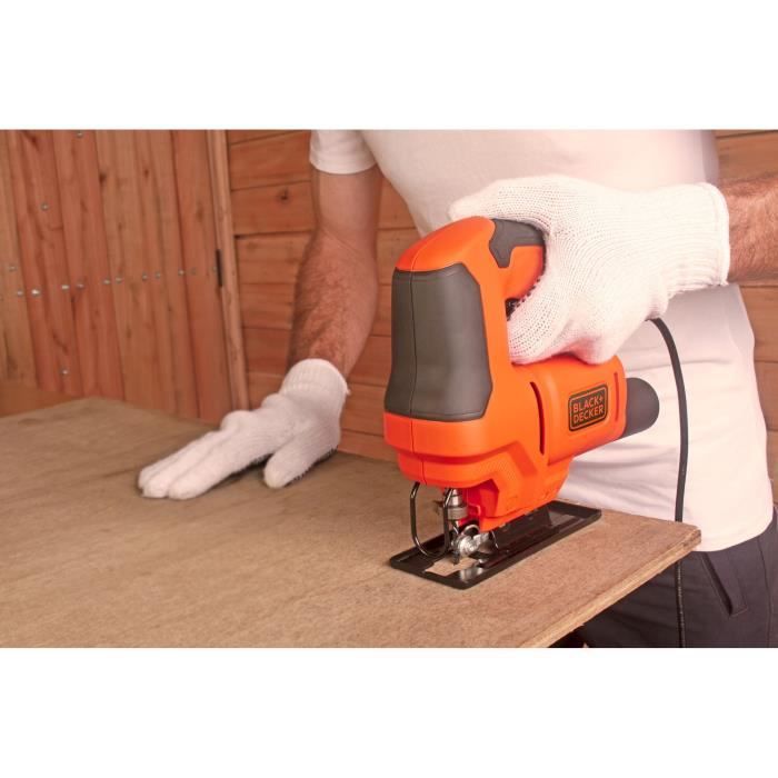 BLACK+DECKER Jigsaw - 400W - 3000 rpm - T-blade