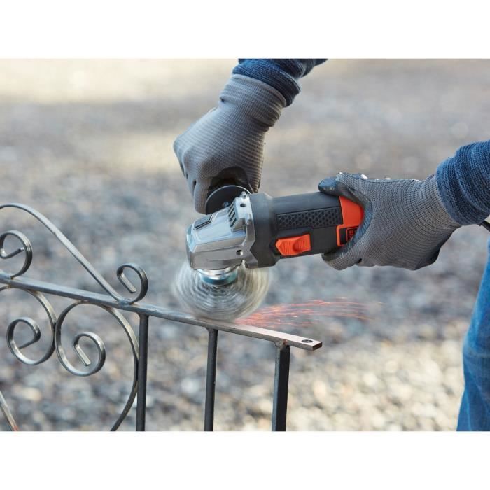 BLACK+DECKER Corded Angle Grinder - BEG220-QS - 900W - 125 mm