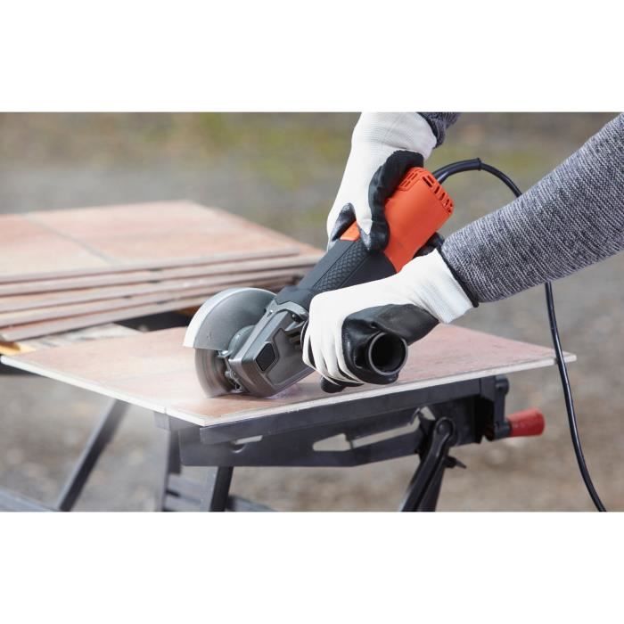 BLACK+DECKER Corded Angle Grinder - BEG220-QS - 900W - 125 mm