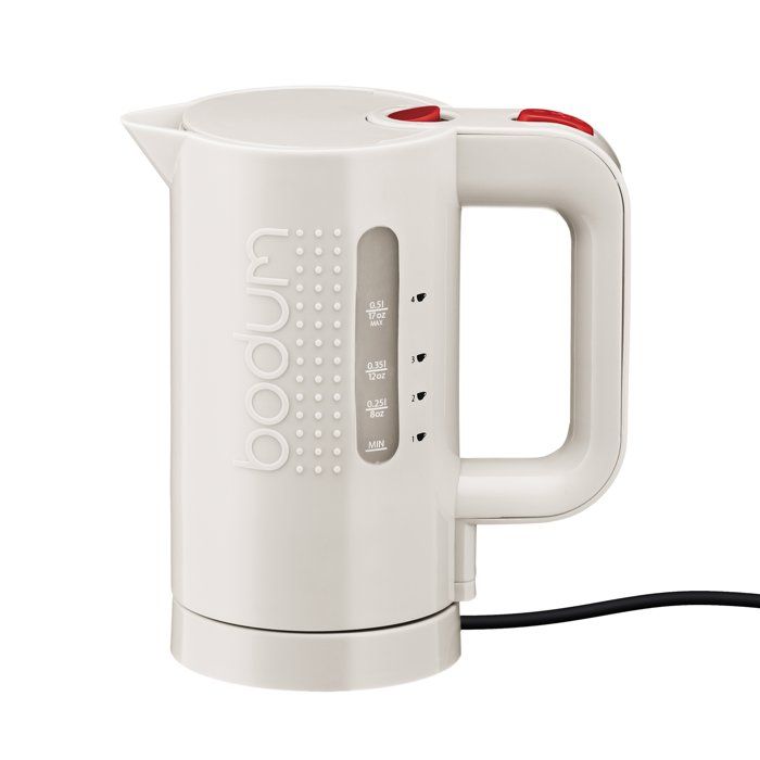 BODUM BISTRO Electric Kettle - 0.5 L - 700 W - White