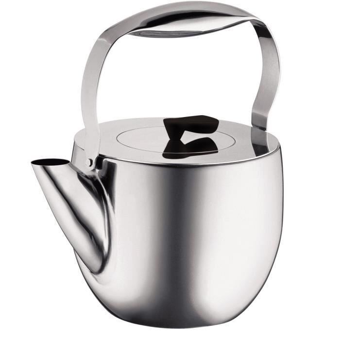 BODUM Teapot - COLUMBIA - Stainless Steel Filter - 1.5 L - Brilliant