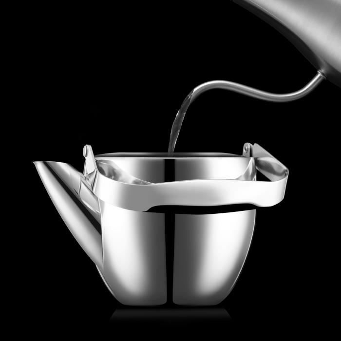 BODUM Teapot - COLUMBIA - Stainless Steel Filter - 1.5 L - Brilliant