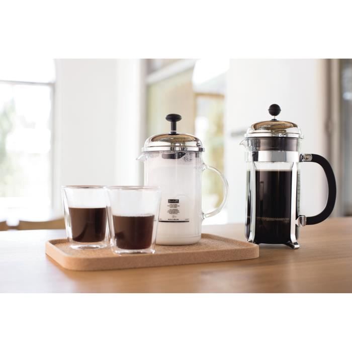 Set of 6 thermo glasses - BODUM - Canteen - Double wall - 0.2 l - Transparent